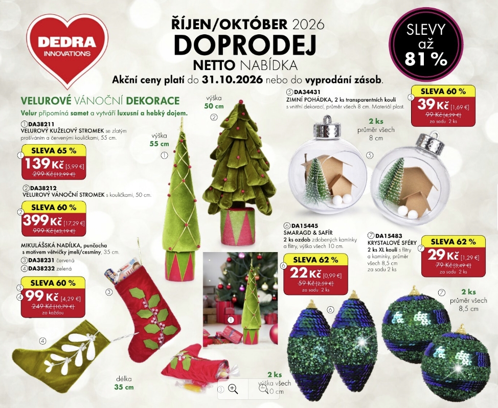 prohlédnout - DEDRA aktuální katalog ON-LINE Koordinátor č. 249847